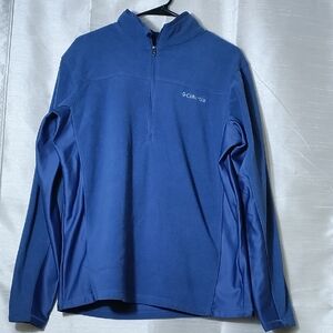 Columbia Deep Blue Half-Zip‎ Fleece